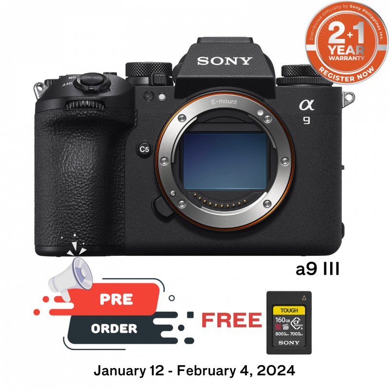 Sony ILCE-9M3 Mirrorless Camera Body Only